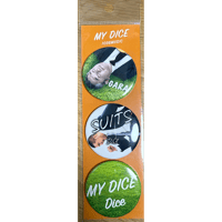 My DIce 公式缶バッジ type C : SUITS
