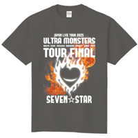 ULTRA MONSTERS Tシャツver.4 FINAL（チャコール） JAPAN LIVE TOUR 2025