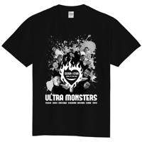 ULTRA MONSTERS Tシャツver.2（バーガンディ） JAPAN LIVE TOU