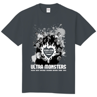 ULTRA MONSTERS Tシャツver.4 FINAL（チャコール） JAPAN LIV