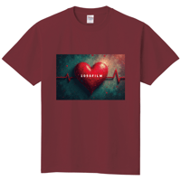 ちくわTシャツ2026（バーニングレッド）