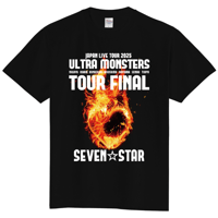 ULTRA MONSTERS Tシャツver.4 FINAL（ブラック） JAPAN LIVE TOUR 2025