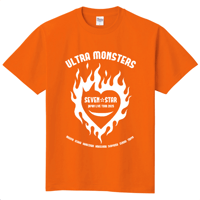 ULTRA MONSTERS Tシャツver.2（オレンジ） JAPAN LIVE TOUR 2025