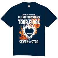 ULTRA MONSTERS Tシャツver.4 FINAL（インディゴ） JAPAN LIVE TOUR 2025