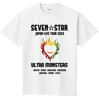 ULTRA MONSTERS Tシャツ（白） JAPAN LIVE TOUR 2025