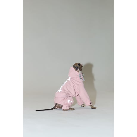 26S/S High Neck Logo All-in-One PINK