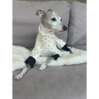 Polka Dot Quilted All in one Ivory