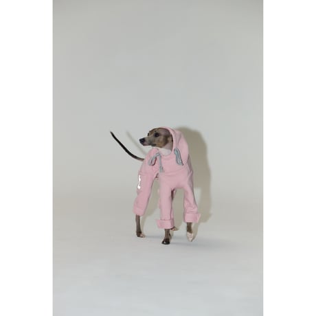 26S/S High Neck Logo All-in-One PINK