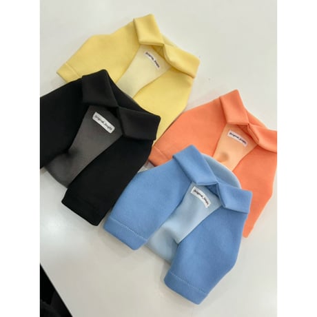 Nagrang Collar T-shirt Blue
