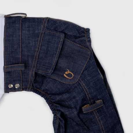 Vintage Logo Pants Tank Top Deep Blue Denim