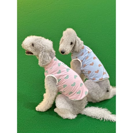 Cooling UV Blocking Heart Tank Top Pink