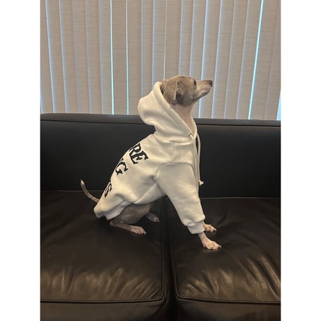 More Long Walks Hoodie White