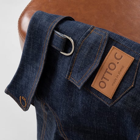 Point Logo Denim All-in-One