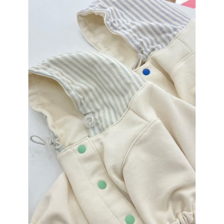 Stripe Hoodie Mint