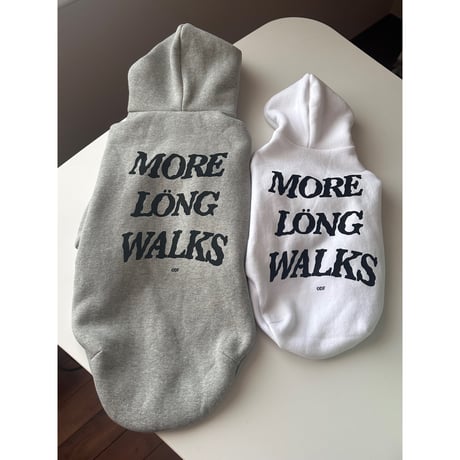 More Long Walks Hoodie White