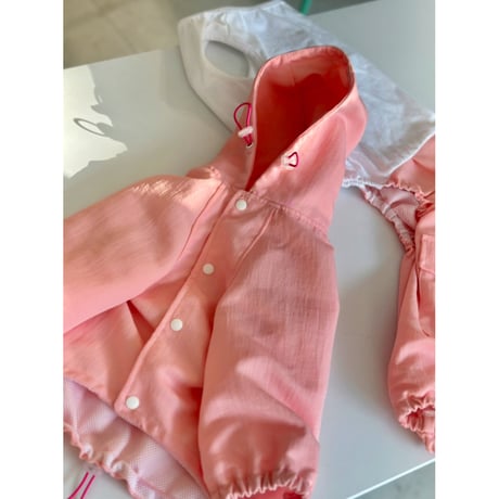 Waterproof Windproof Windbreaker Pink