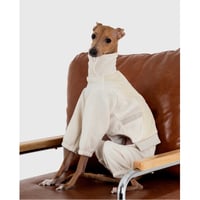 Quilted Knit All-in-One IVORY