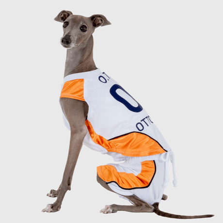 OTTO University Basketball Uniform SET UP WHITE