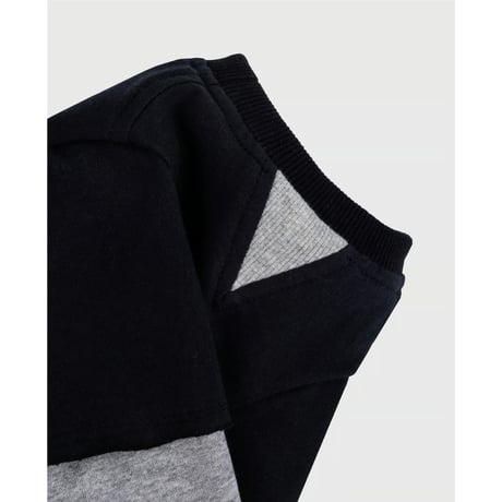 Layered Long Sleeveless BLACK
