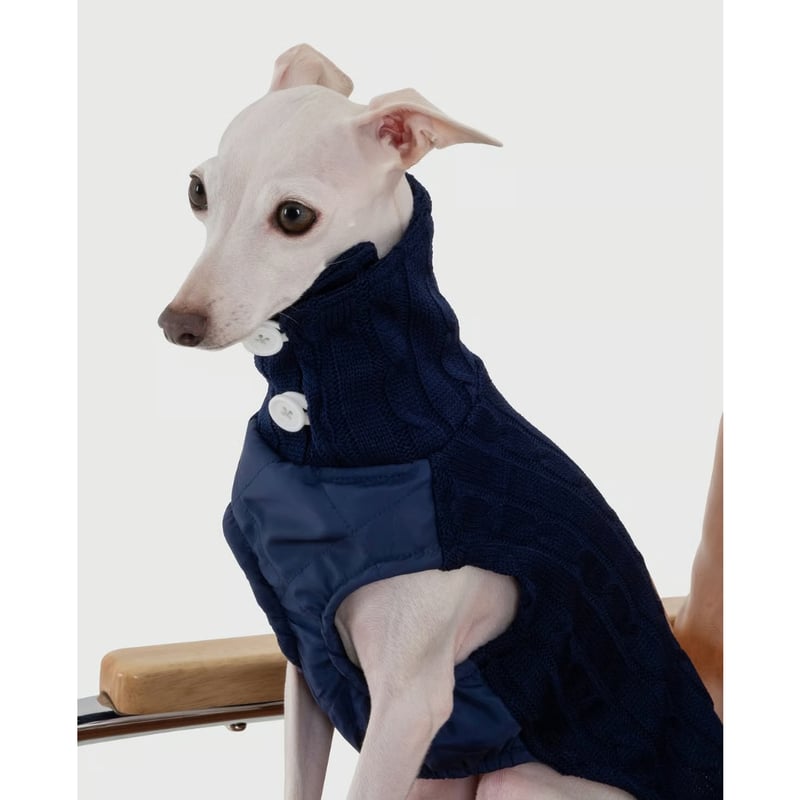 Knit Vest - ネイビー KNIT VEST - Navy blue | ZARA United States