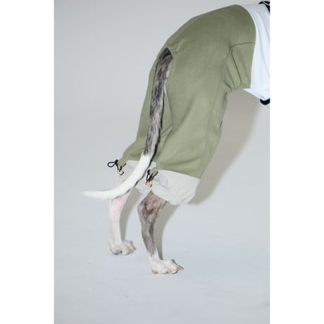 26S/S Miu Fleece Sweatpants KHAKI
