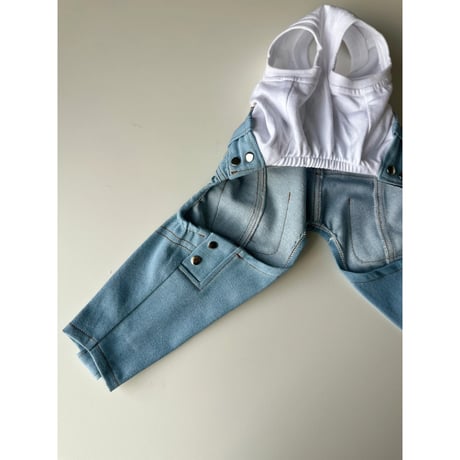 Vintage Logo Pants Tank Top SKY