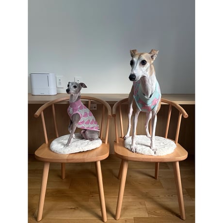 Heart Span Mesh Sleeveless Pink