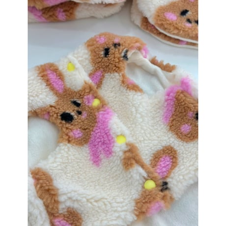 Pink Rabbit Vest