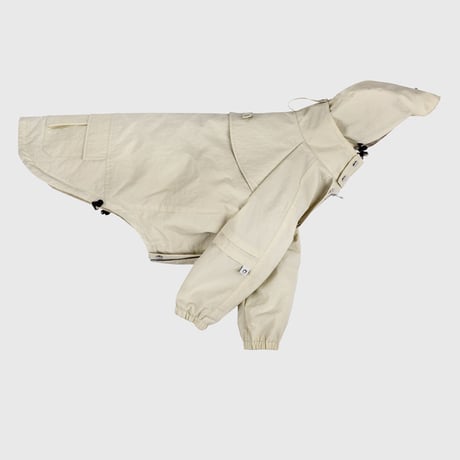 Pintuck Sleeve Jacket IVORY