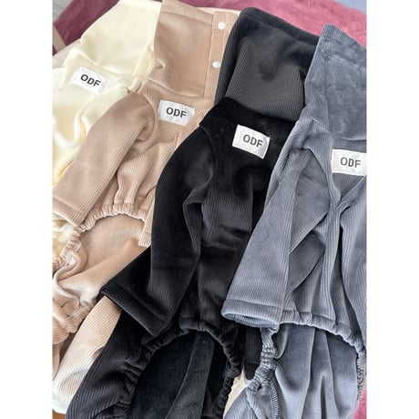 Velvet Golden All in one Pink Beige