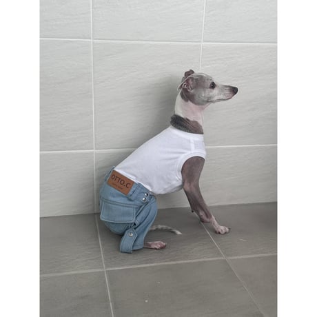 Vintage Logo Pants Tank Top SKY