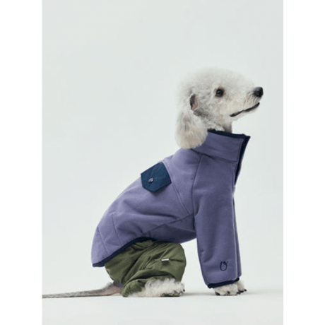 25F/W Winter Button Fleece Ver.2 PURPLE