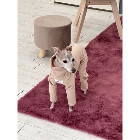 Velvet Golden All in one Pink Beige