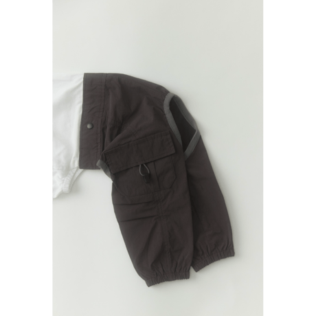 26S/S Cargo Pin Tuck Pants BEAR BROWN