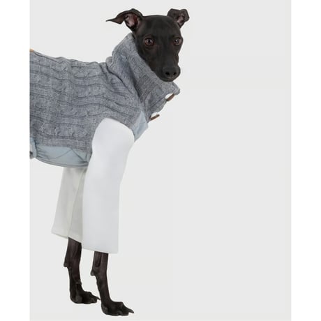 Quilting Knit Vest GRAY