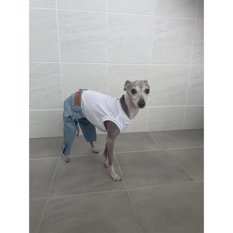Vintage Logo Pants Tank Top SKY
