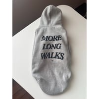 More Long Walks Hoodie Gray