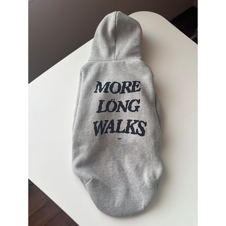 More Long Walks Hoodie Gray