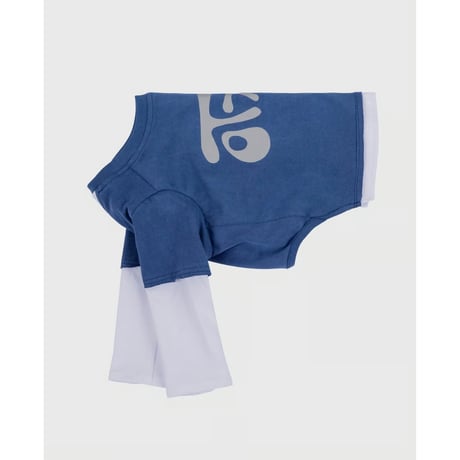 Layered Long Sleeveless BLUE