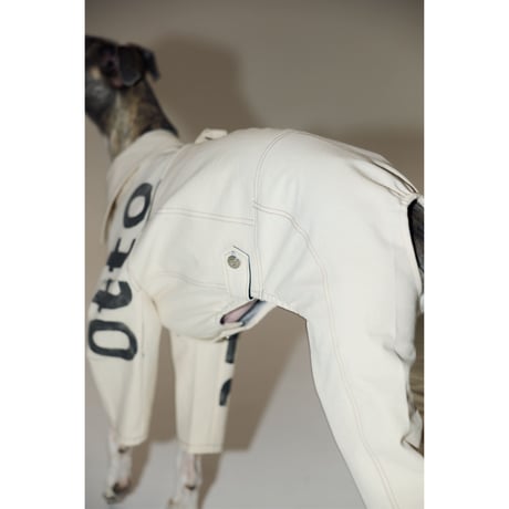 26S/S Big Logo Denim All-in-one