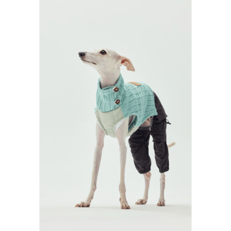 26S/S Quilting Knit Vest MINT