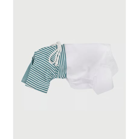 Stripe Mix Half Pants MINT