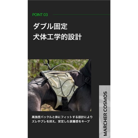 MARCHER COSMOS × O.T.C CORTO HARNESS