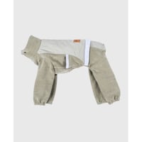 Quilting Knit All-in-One KHAKI