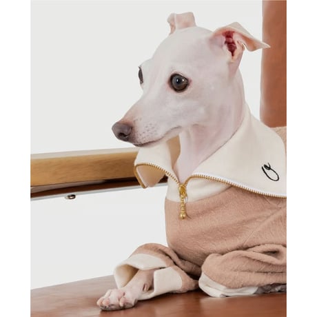 25 S/S Old Collar All in one BEIGE