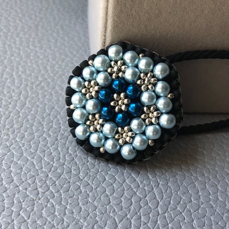 フラワーデザインヘアゴム(ブルーベリー)