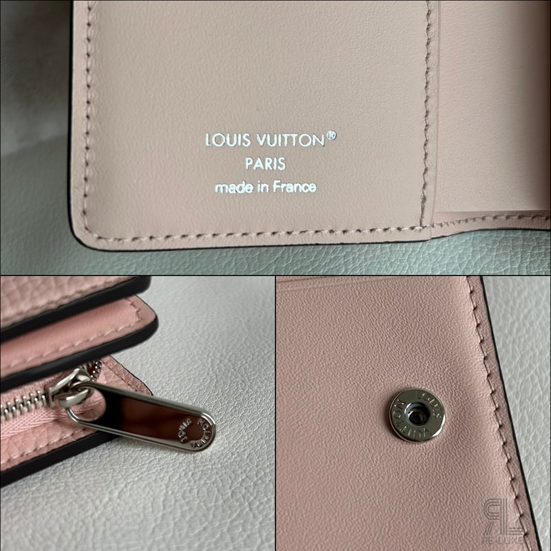 LOUIS VUITTON ポルトフォイユ・クレア マヒナ ジャスミンピンク