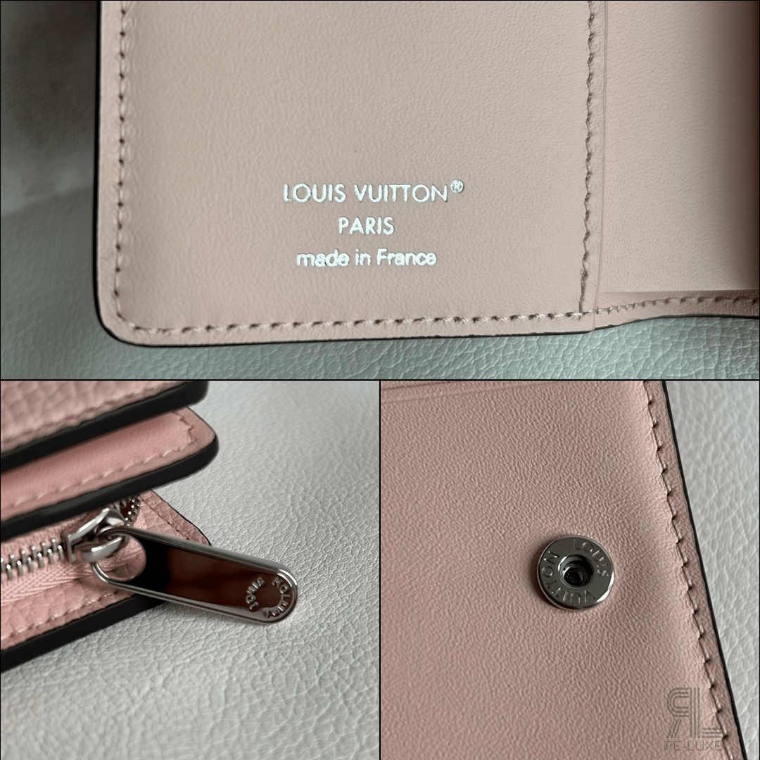 LOUIS VUITTON ポルトフォイユ・クレア マヒナ ジャスミンピンク