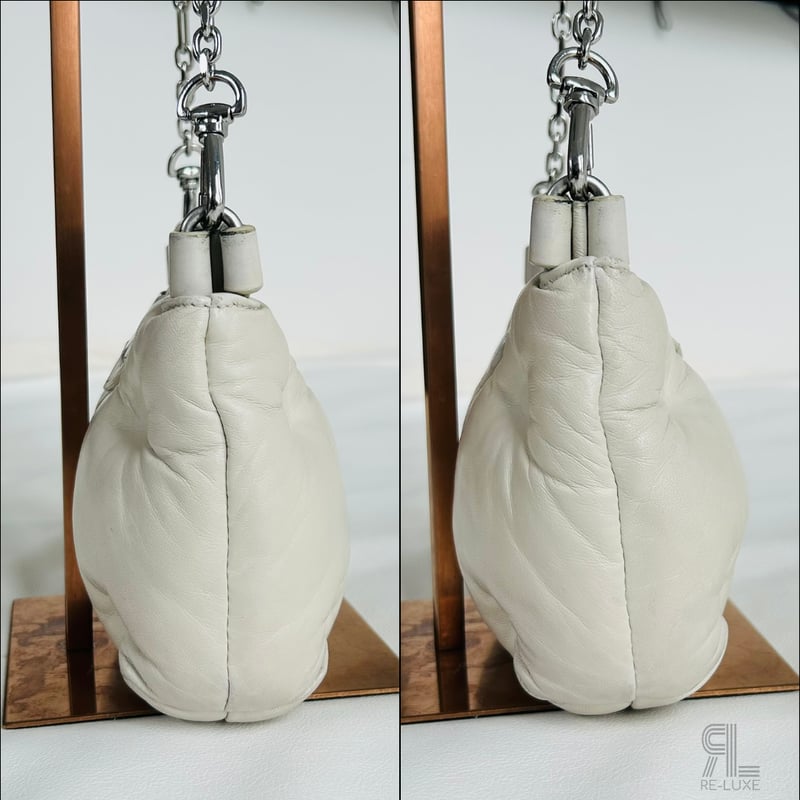 状態良好✦Maison Margiela グラムスラム ミニ オフホワイト Maison Margiela グラムスラム ミニ オフホワイト | Re-Luxe