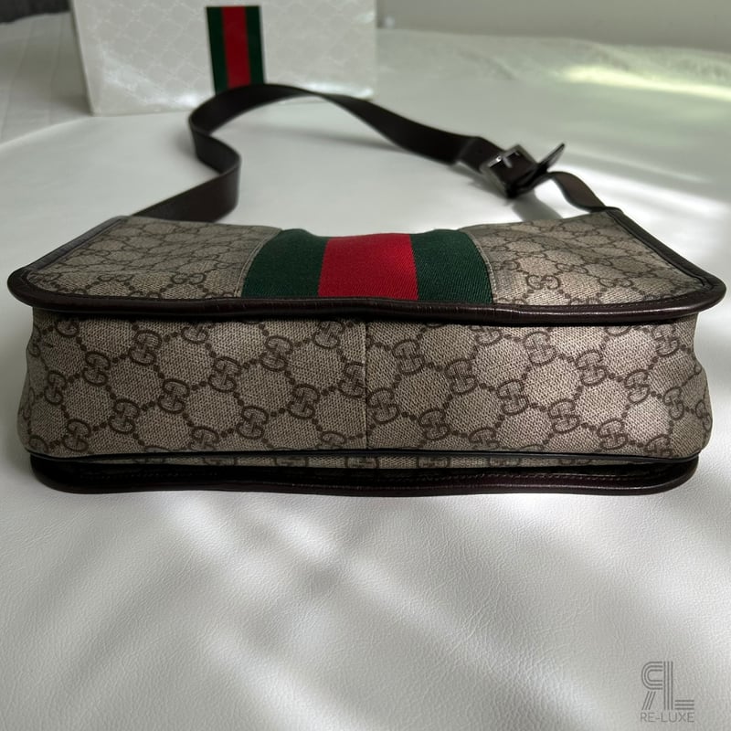 GUCCI GGスプリーム シェリーライン メッセンジャーバッグ | Re-Luxe